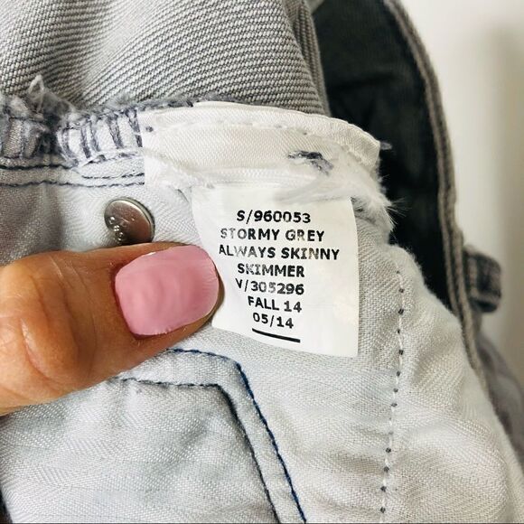 GAP Always Skinny Skimmer Jeans Stormy Gray - Picture 10 of 10